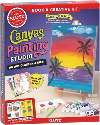 Cover image for 9781546114093 - Canvas Painting Studio