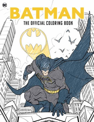 Cover image for 9781647225520 - Batman: The Official Coloring Book