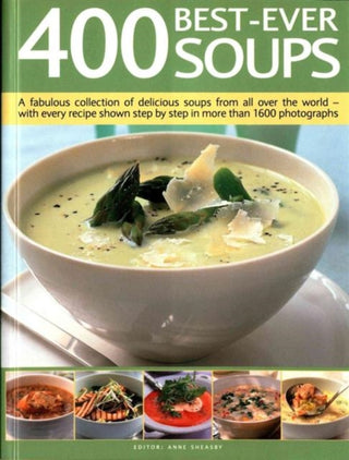 Cover image for 9781780194363 - 400 Best-Ever Soup