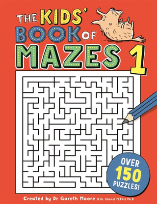 Cover image for 9781780555003 - The Kids' Book of Mazes 1