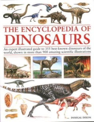 Cover image for 9781782143604 - Encyclopedia Of Dinosaurs