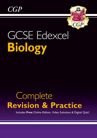 Cover image for 9781782948803 - GCSE Biology Edexcel Complete Revision & Practice includes Online Edition, Videos & Quizzes