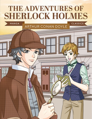 Cover image for 9781787081666 - Manga Classics: The Adventures of Sherlock Holmes