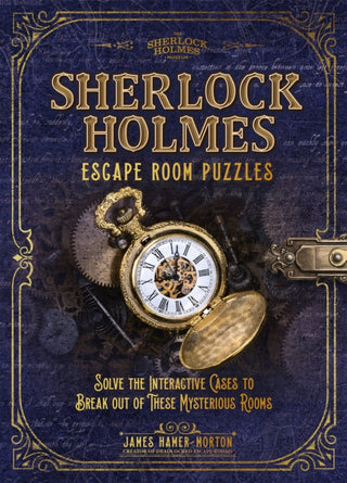 Cover image for 9781787393943 - Sherlock Holmes Escape Room Puzzles