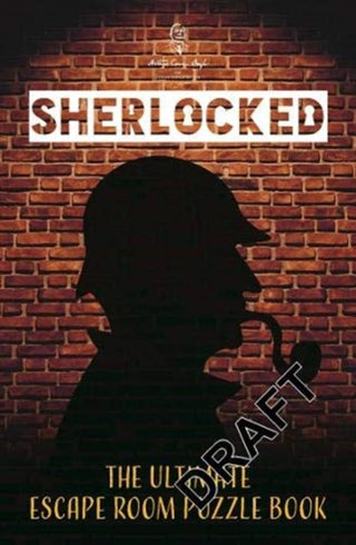 Cover image for 9781787417694 - Sherlocked! The official escape room puzzle book