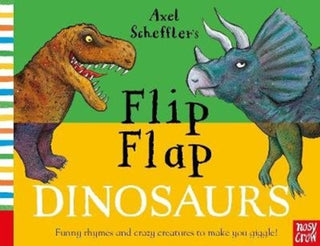 Cover image for 9781788003315 - Axel Scheffler's Flip Flap Dinosaurs