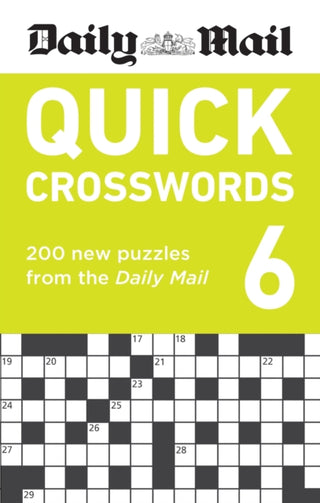 Cover image for 9781788405355 - Daily Mail Quick Crosswords Volume 6
