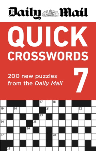 Cover image for 9781788406086 - Daily Mail Quick Crosswords Volume 7