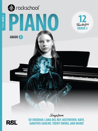 Cover image for 9781789366112 - Rockschool Piano Grade 3