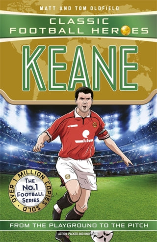 Cover image for 9781789467901 - Ultimate Football Heroes: Keane (Midfield Generals 7)