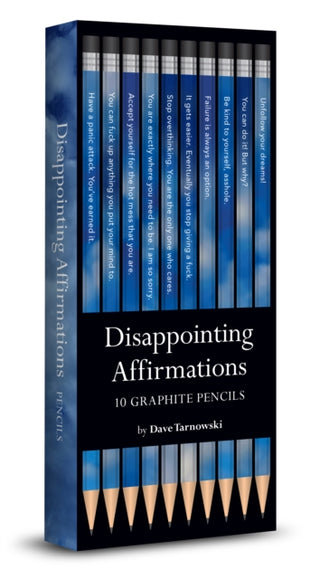 Cover image for 9781797230061 - Disappointing Affirmations Pencils