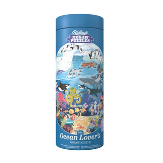 Cover image for 9781797234311 - Ocean Lover's 1000-Piece Jigsaw Puzzle