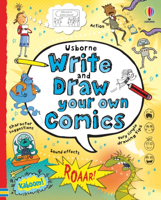 Cover image for 9781805074854 - Write and Draw Your Own Comics