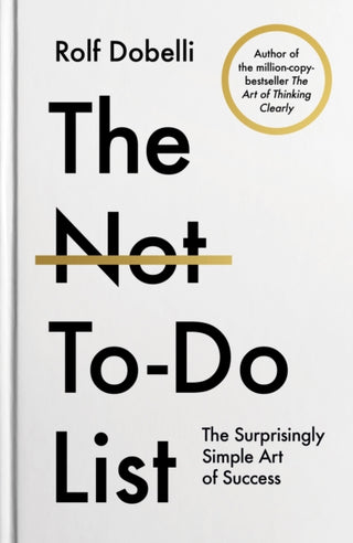 Cover image for 9781805463283 - The Not To Do List
