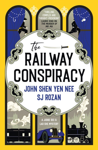Cover image for 9781835414255 - The Judge Dee and Lao She mysteries - The Railway Conspiracy