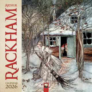 Cover image for 9781835623107 - Arthur Rackham Wall Calendar 2026 (Art Calendar)