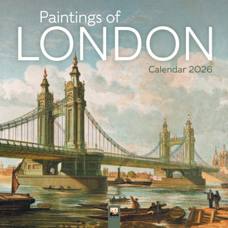 Cover image for 9781835624043 - London Museum: Paintings of London 2026 Wall Calendar