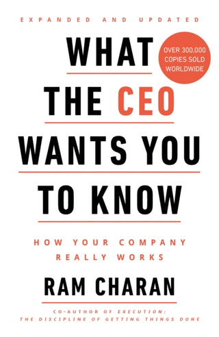 Cover image for 9781847942180 - What the CEO Wants You to Know