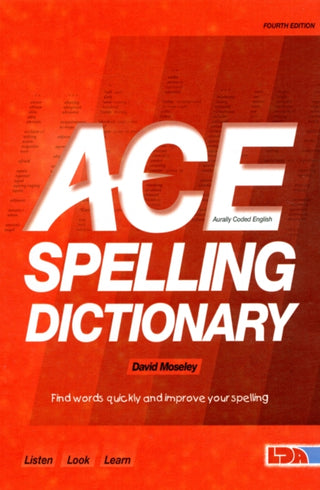 Cover image for 9781855035058 - ACE Spelling Dictionary