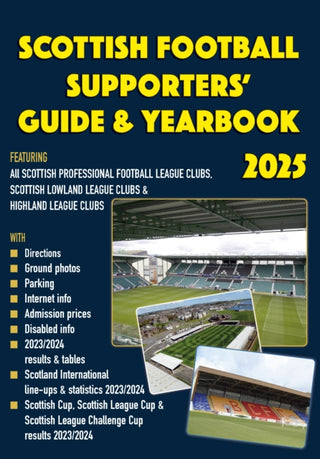 Cover image for 9781862235243 - Scottish Football Supporters' Guide & Yearbook 2025