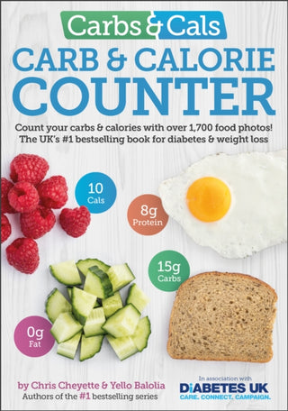 Cover image for 9781908261151 - Carbs & Cals Carb & Calorie Counter