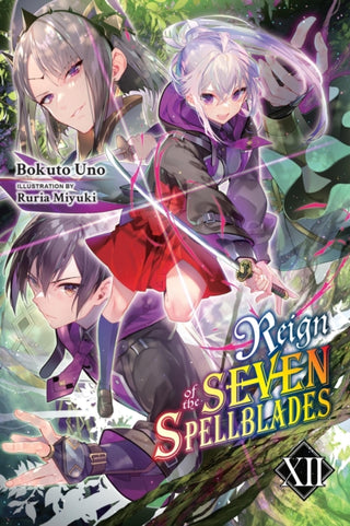Cover image for 9781975398941 - Reign of the Seven Spellblades, Vol. 12 (light novel)