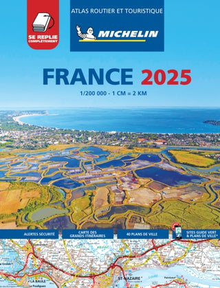 Cover image for 9782067264991 - France 2025 - Tourist & Motoring Atlas Multi-flex