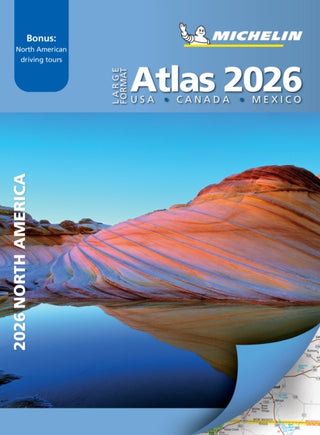 Cover image for 9782067267978 - Large Format Atlas 2026 USA - Canada - Mexico (A3-Paperback)