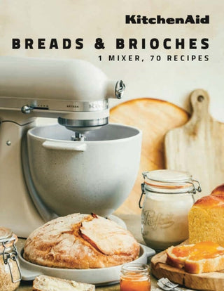 Cover image for 9782381840512 - KitchenAid: Breads & Brioches