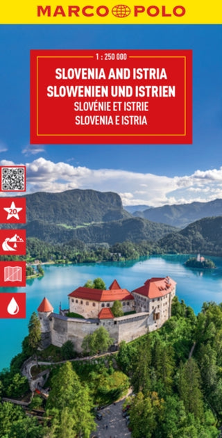 Cover image for 9783575017611 - Slovenia and Istria Marco Polo Map