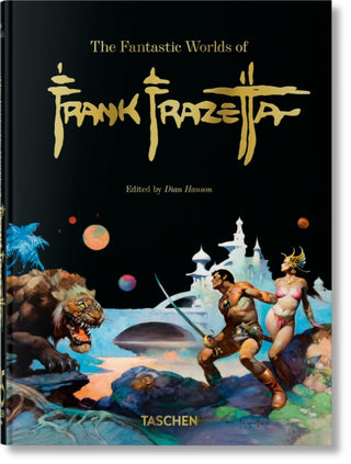 Cover image for 9783836597951 - The Fantastic Worlds of Frank Frazetta. 45th Ed.