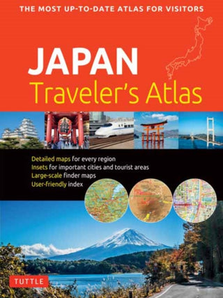 Cover image for 9784805315415 - Japan Traveler's Atlas