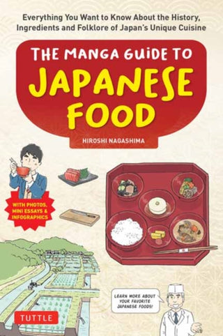 Cover image for 9784805317624 - The Manga Guide to Japanese Food