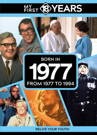 Cover image for 9789493317864 - My First 18 Years - Born in 1977