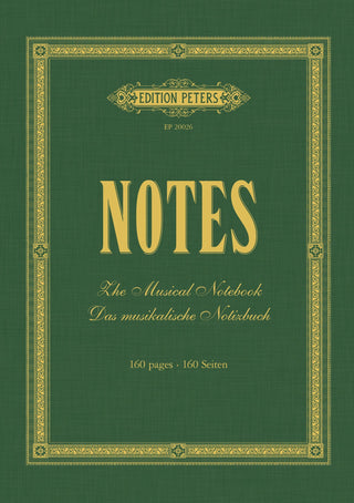 Cover image for 9790577024899 - Notes: The Musical Notebook / Das musikalische Notizbuch