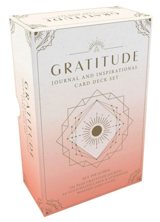 Cover image for 9798886638943 - Gratitude Journal and Inspirational Card Deck Set