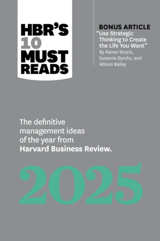 Cover image for 9798892790031 - HBR's 10 Must Reads 2025
