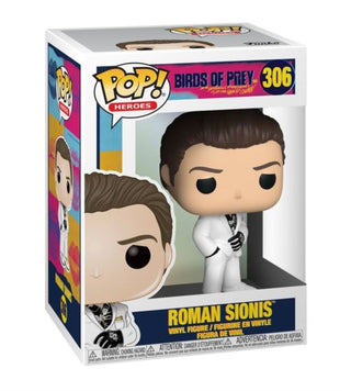 Cover image for 889698443746 - Funko Pop! Birds of Prey - Roman Sionis White Suit