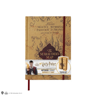 Cover image for 4895205605534 - Notebook-Foldable Marauder's Map