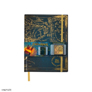 Cover image for 4895205609006 - Middle-Earth Hardcover Notebook with foldable map