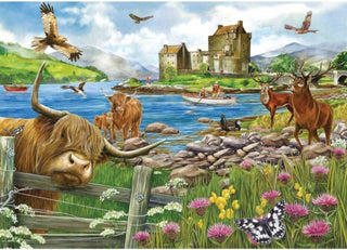 Cover image for 5017680071348 - Jigsaw 1000 Piece - The Highlands (L)