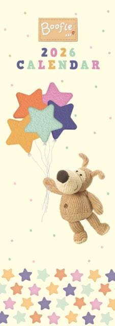 Cover image for 5020211312148 - Boofle Slim Calendar 2026