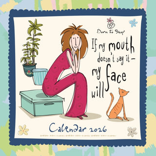 Cover image for 5020211312193 - Born To Shop Square Wall Calendar 2026