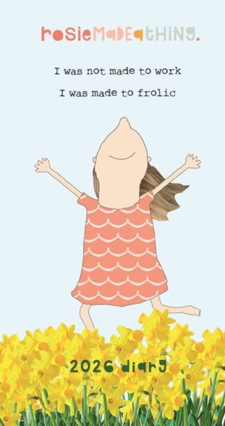 Cover image for 5020211312988 - Rosie Made A Thing Deluxe Slim Diary 2026