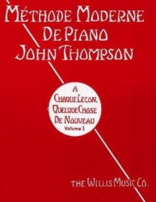 Cover image for 5020679508619 - MTHODE MODERNE DE PIANO JOHN THOMPSON VO