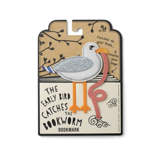 Cover image for 5035393166069 - Early Bird Catches the Bookworm Bookmark - Seagull