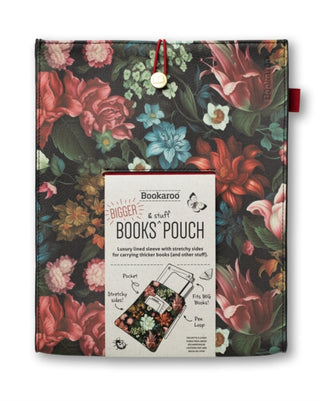 Cover image for 5035393214036 - Bookaroo Books & Stuff Pouch - Dark Floral
