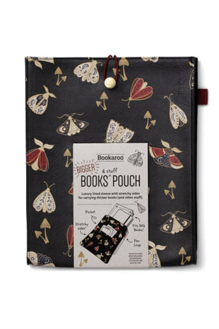 Supplemental image for 5035393214128 - Bookaroo Books & Stuff Pouch - Moths