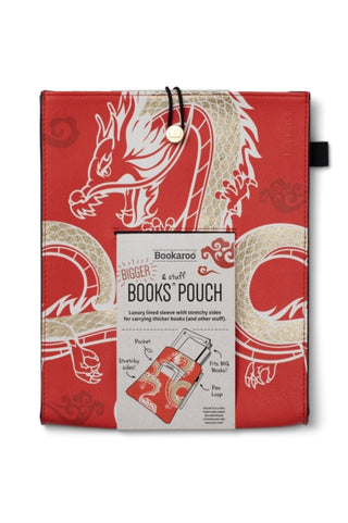 Supplemental image for 5035393214142 - Bookaroo Books & Stuff Pouch - Warrior Dragon