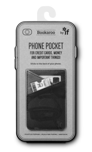 Supplemental image for 5035393405014 - Bookaroo Phone Pocket - Black